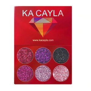 5 Colors Glitter Eyeshadow Makeup Palette